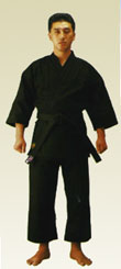 Mitsuboshi Brand Super Heavyweight Black Karate Uniform