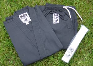 Black Student Karate Uniform