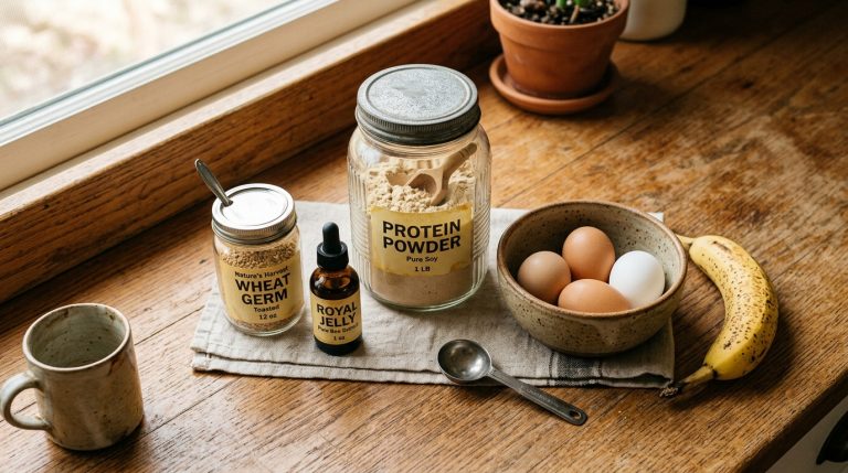 Bruce Lee supplements and protein shakes nutrition
